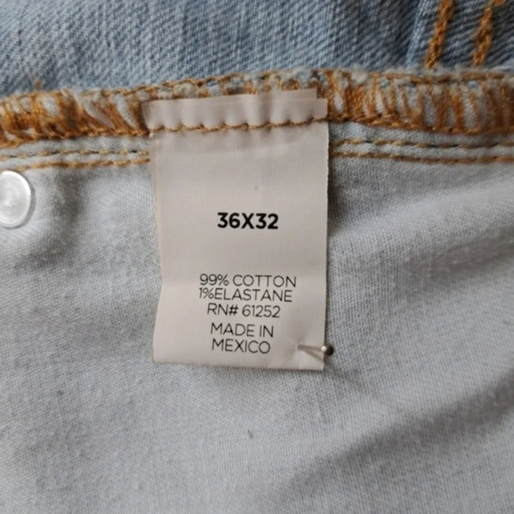 Arizona Jean‎ Co. Flex Athletic Fit Men's Baby Blue Jeans Size 36 X 32